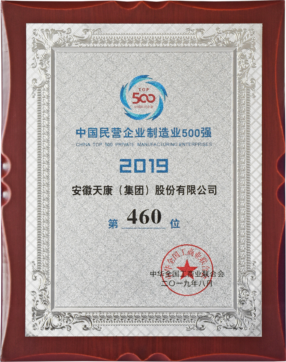 中国民营企业制造500强